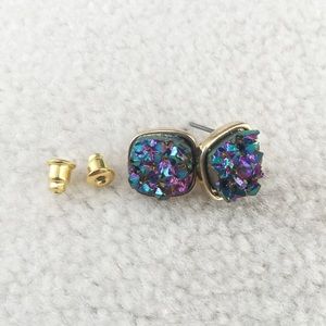 Druzy earrings